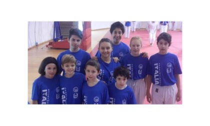 Karate, la Giocosport di Donnas a Cesenatico per uno stage