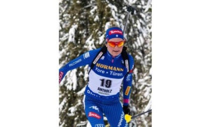 Nicole Gontier è tornata tra le grandi del biathlon Ad Anterselva una grande prestazione delle azzurre