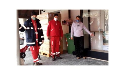 Aosta, donati due bancali di pasta all’Associazione Quartiere Cogne