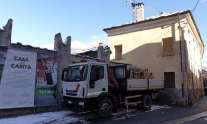 Aosta, procede il cantiere per la Casa della Carità Ospiterà la «Tavola amica» e fornirà prima assistenza