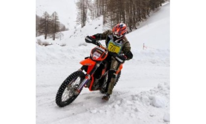 Motociclismo, Thierry Cheney ottimo secondo nell’Ice Trophy
