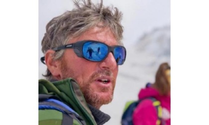 Stefano Percino, guida alpina di Champoluc, tra i protagonisti di una serie tv finlandese