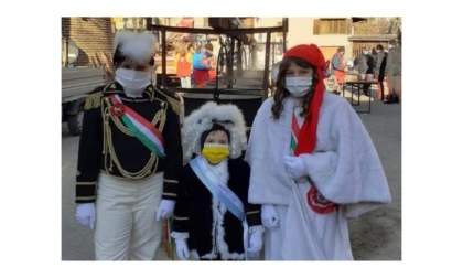 I bimbi del Carnevale di Carema protagonisti a Pont-Saint-Martin