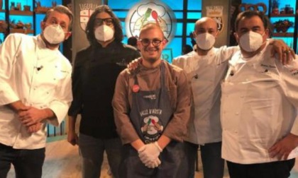 “Cuochi d’Italia”: alla sfida di cucina su Tv8 protagonista Claudio Fiorentini di Gressoney