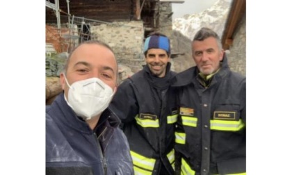 A Bionaz i Vigili del Fuoco sono le “sentinelle” del territorio “Un intervento a un camino ha evitato gravi conseguenze”