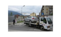 Divieto di sosta in via Monte Pasubio, rimosse 8 automobili