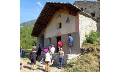 Inaugurata la cappella restaurata dell’Echelly a Champorcher