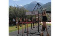 Inaugurato il parco Calisthenics con il campione Jury Chechi