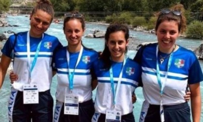 Un oro e un argento iridati per le ragazze del rafting