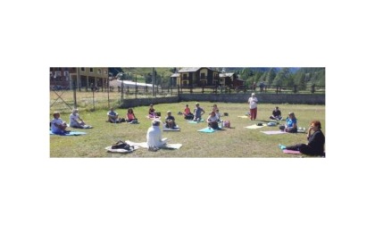 A Courmayeur proseguono gli appuntamenti di Summer Yoga