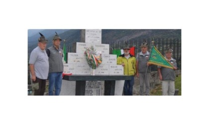 Cerimonia al monumento del priorato martedì scorso per gli Alpini di St-Pierre