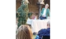 L’Uomo-Albero alla presentazione del libro di Aimé Maquignaz sul lupo