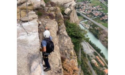 Donnas inaugura il Climbing Park Balteo “L’arrampicata per rilanciare il turismo”