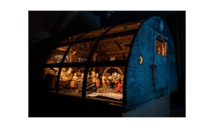 Courmayeur, il presepe delle guide alpine