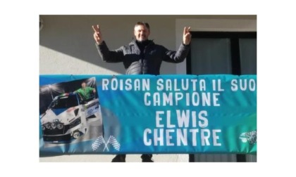 Il ritorno del campione: Roisan ha festeggiato Elwis Chentre