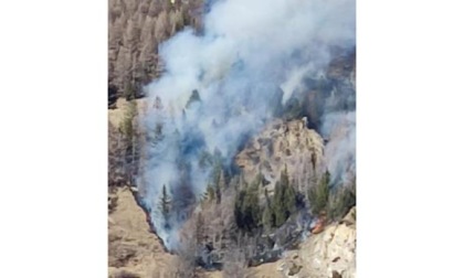 Incendio a Thovex di La Thuile