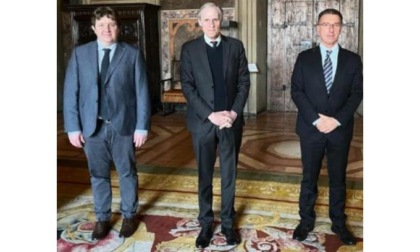 Le président Erik Lavevaz et le sénateur Albert Lanièce ont rencontré l’ambassadeur de France en Italie, Christian Masset