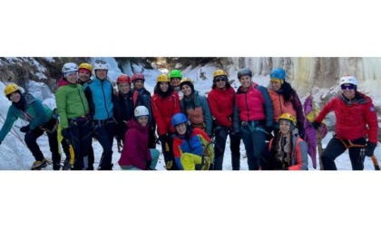 Cogne, è andato bene a Lillaz il primo Meeting al femminile Ice Climbing