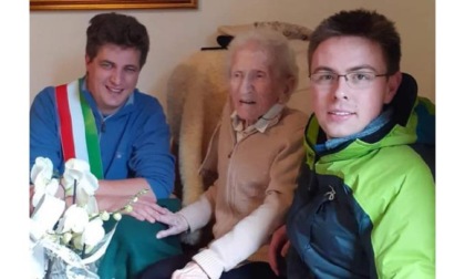 Domenica Maino, «nonna Albina» di La Thuile, ha compiuto 102 anni