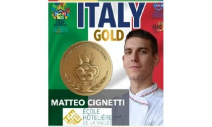 Matteo Cignetti dell’Alberghiero di Châtillon è il migliore giovane chef del mondo