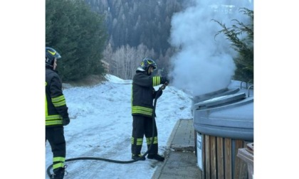 Molok in fiamme, domenica 13 interventi dei Vigili del Fuoco a La Thuile e a Courmayeur