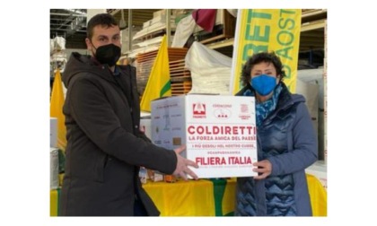 “Pacchi della solidarietà”: da Coldiretti VdA un aiuto concreto alle famiglie in difficoltà