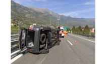 Due incidenti sull’autostrada A5