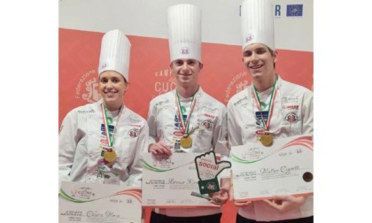 La squadra di Matteo Cignetti alla gara Street Food di Rimini