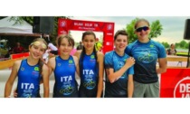 I ragazzi del Triathlon Vda ai Campionati Italiani in Abruzzo, a milano sesta Emma Simoncini