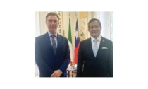 Il senatore Albert Lanièce ha incontrato a Roma l’ambasciatore di Taiwan