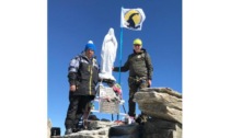 Sul Gran Paradiso sventola la bandiera del centenario