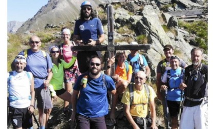 Il Cai Châtillon al Mont Crou de Bleintse