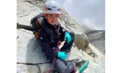 La nuova impresa del «baby scalatore» In cima al Monte Bianco a soli 12 anni
