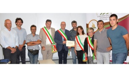 Valdostani alla premiazione del concorso “Città del Vino”