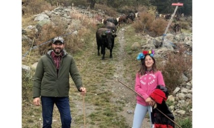 Désarpa della famiglia Venturini dall’alpe Berrier