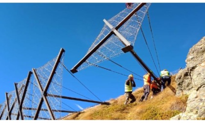 Posati 300 “ombrelli” a protezione di Champoluc