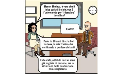 Col de Joux: il dibattito ora è anche... a fumetti