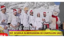 Natale e Capodanno con Striscia la notizia per gli studenti dell’Alberghiero di Châtillon