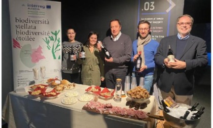 Presentati il progetto dei vini invecchiati in miniera e la Bière des Mines a Cogne