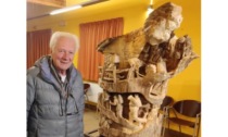 A Doues presentata la scultura di Guido Diémoz per Sant’Orso