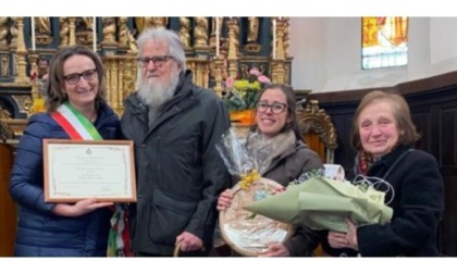 Fontainemore ha festeggiato la sua Patronale La cittadinanza onoraria a Giancarlo Delpiano