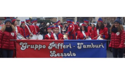 Musica e allegria per l’esordio del Carnevale di Lessolo