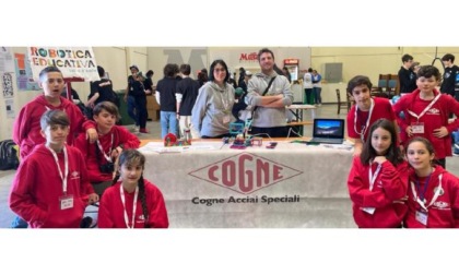 Alla squadra della Cogne il premio «Stella nascente» alla finale nazionale della First Lego league challange