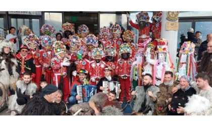 Le landzette di Allein al Carnevale Europeo delle Maschere Zoomorfe a Isernia