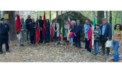 Le ceneri del partigiano Brindisi sparse a Issogne