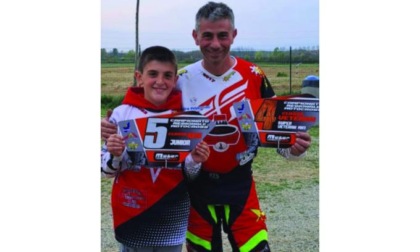 Vincenzo Bove secondo nella 125 a Trofarello per il Campionato regionale