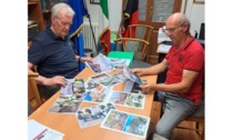 Alpini, gigantografie sotto i portici di piazza Chanoux per i cento anni