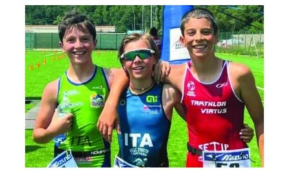 Circuito nord-ovest Kids di triathlon a Ronco Scrivia Sugli scudi il valdostano Leonardo Casarotto