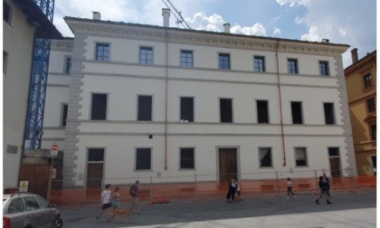 Palazzo Roncas, via i ponteggi Prosegue la riqualificazione