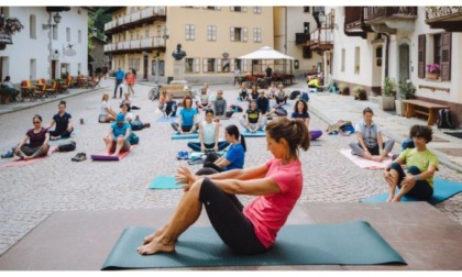 Gli Yoga Mountain Days a Gressoney